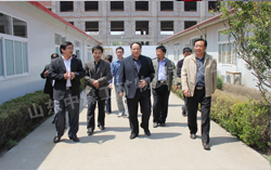 热烈欢迎花园煤矿有关领导莅临中煤集团参观指导