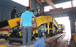 山东中煤工矿集团耙斗装岩机等大型矿用设备再发云南