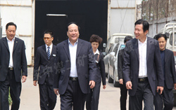 济宁银行济北支行领导莅临山东中煤工矿集团考察