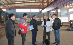 俄罗斯某大型工矿设备企业客商莅临山东中煤考察采购