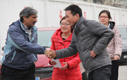 印度某矿山企业客商莅临山东中煤集团考察采购