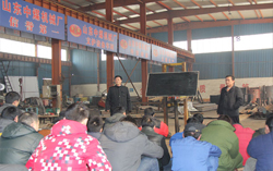 山东中煤工矿集团机械厂开展技能学习活动