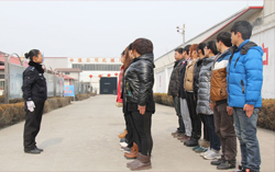 山东中煤工矿集团开展军训月活动