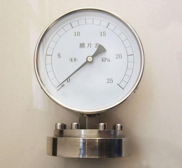 YPF膜片压力表
