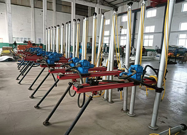气动架柱式钻机