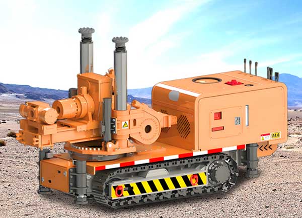 煤矿用履带式全液压坑道钻机