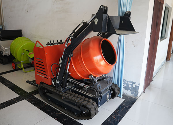 履带式混凝土搅拌车