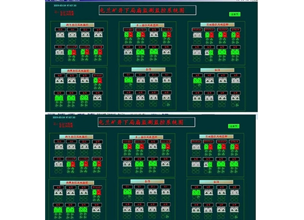 矿用通风机在线监控系统