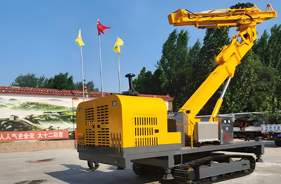 凿岩台车工作效率高