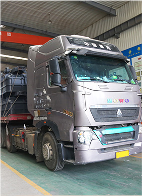 砂浆喷涂机物流发货