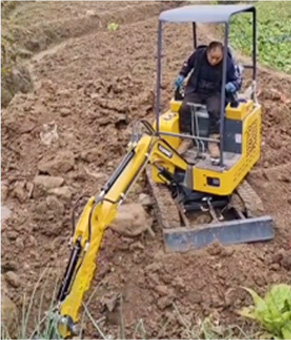 13B小型挖掘机果园挖掘