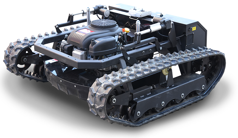 坦克履带式遥控割草机