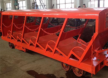 XRC8型插轨式斜井人车