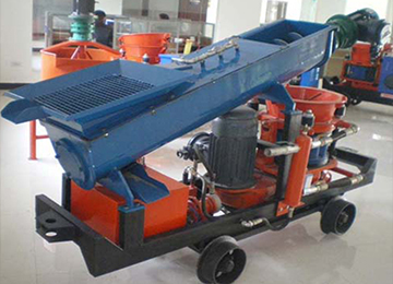 湿式混凝土喷射机