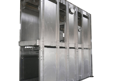 二层二车多绳罐笼