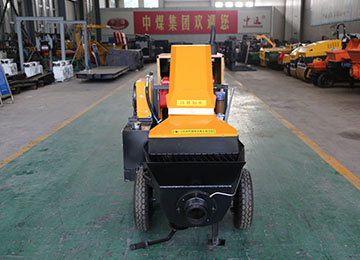 斜式混凝土输送泵