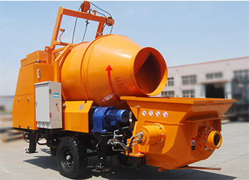 混凝土搅拌泵送一体机