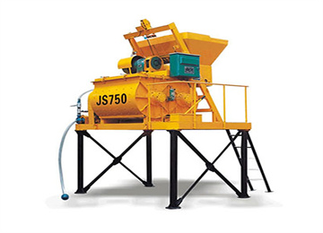 750强制式混凝土搅拌机