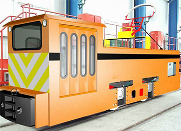 3吨架线式电机车