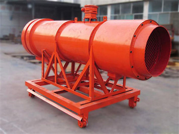 矿用湿式除尘风机