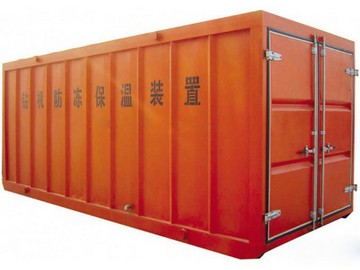 钻机防冻保温装置