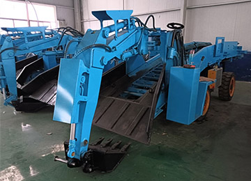 LWT-150轮胎式扒渣机