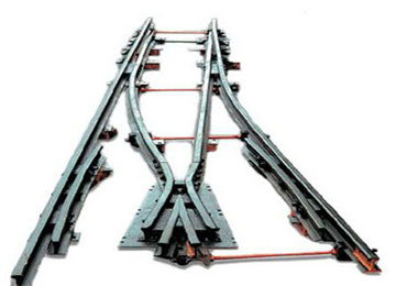 矿用窄轨铁路道岔系列