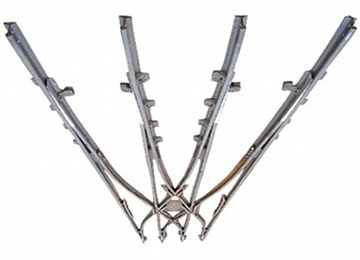 矿用窄轨渡线道岔