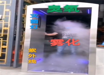 智能雾化消毒门