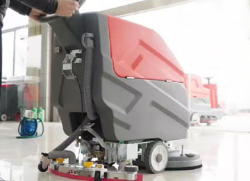 室内手推洗地车