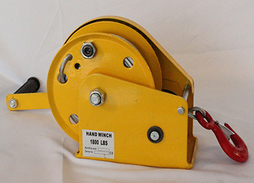 自动锁式手动绞盘