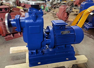 ZW型自吸式无堵塞排污泵