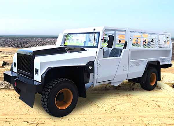 WC14R防爆柴油机无轨胶轮车