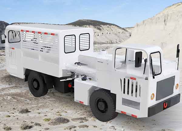 WCJS12RE矿用防爆柴油机无轨胶轮车