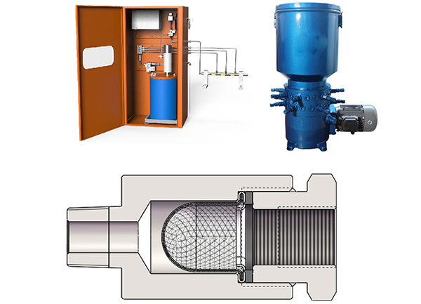 矿用多点泵干油润滑系统