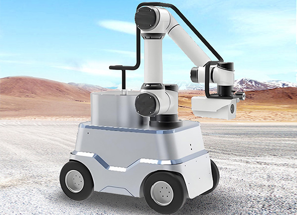 轮式六轴灭火机器人