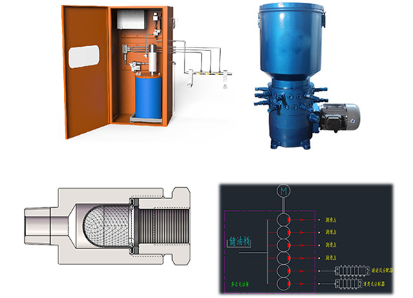 矿用多点泵干油润滑系统