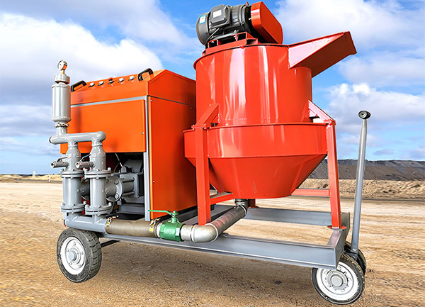 拱顶带模注浆一体机