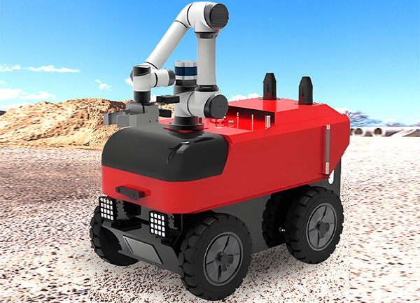 轮式智能取样机器人