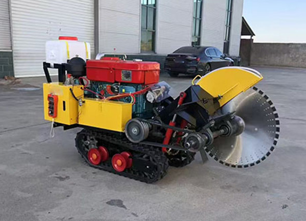遥控履带式马路切割机