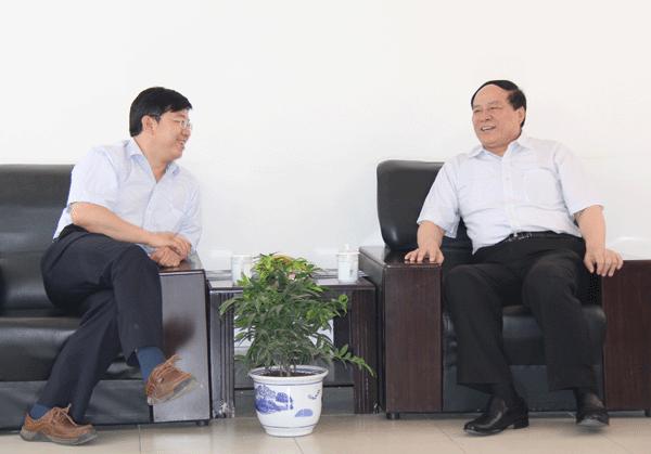 /中国建设银行济宁分行领导莅临山东中煤工矿集团考察/