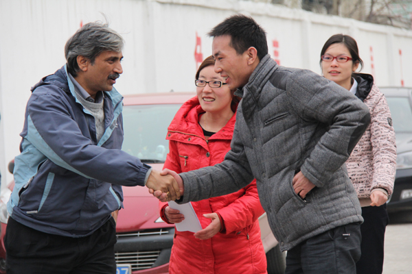 /印度某矿山企业客商莅临山东中煤集团考察采购/