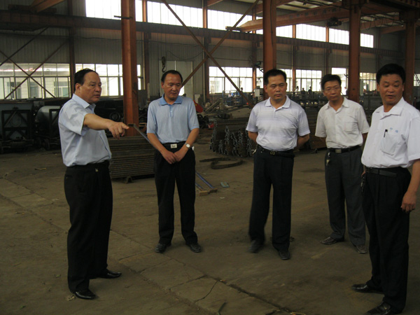 /郓城煤矿领导来山东中煤工矿集团参观指导/