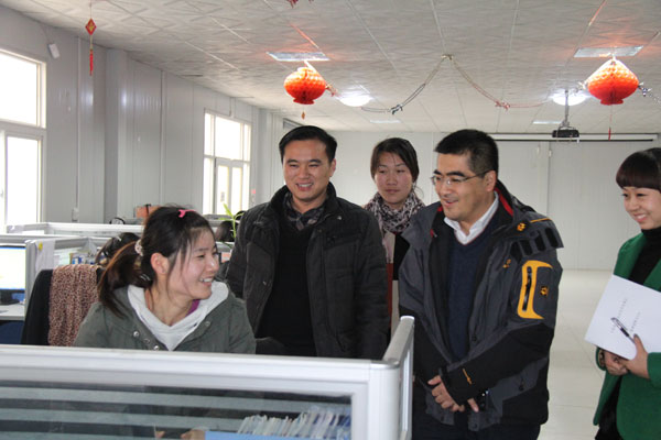 /热烈欢迎中国移动济宁高新区分公司领导莅临参观/