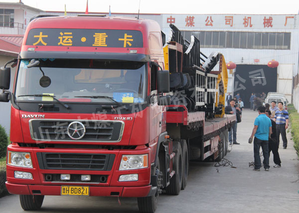/山东中煤工矿集团耙斗装岩机等大型矿用设备再发云南/