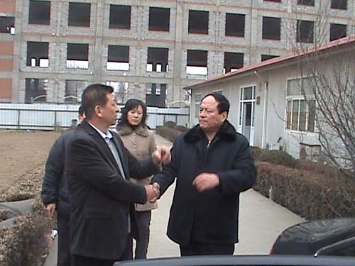 /热烈欢迎中国中煤能源集团赵中厚总经理来我公司指导视察工作/