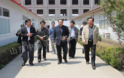 热烈欢迎花园煤矿有关领导莅临中煤集团参观指导