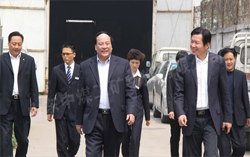 济宁银行济北支行领导莅临山东中煤工矿集团考察