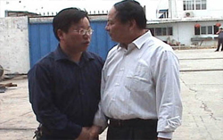 金乡花园矿领导来我集团参观、考察