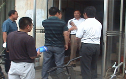 中煤五公司项目部领导来我公司考察、参观